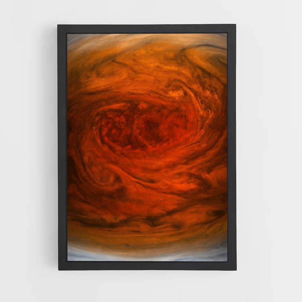 Poster Jupiter fascinant red spot – affiche Système solaire (vue 2)